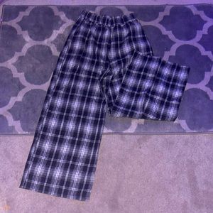 plaid pj pants